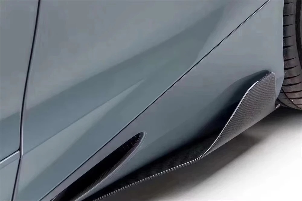 V Style Carbon Fiber Body Kit for 720s Small Surround Front Lip Skirt Rear Lip Tail Fender Engine Hood